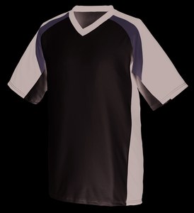 Augusta Sportswear 1535 - Nitro Jersey White/Black/Silver Grey