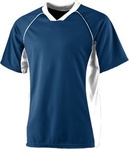Augusta Sportswear 244 - Youth Wicking Soccer Jersey Navy/White