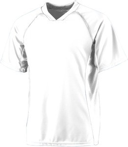Augusta Sportswear 244 - Youth Wicking Soccer Jersey White/White