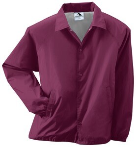 Augusta Sportswear 3101 - Youth Nylon Coaches Jacket Granate