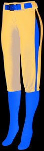 Augusta Sportswear 1341 - Girls Comet Pant Navy/Gold/White