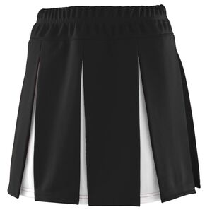 Augusta Sportswear 9116 - Girls Liberty Skirt Negro / Blanco