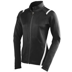 Augusta Sportswear 4811 - Girls Freedom Jacket Negro / Blanco