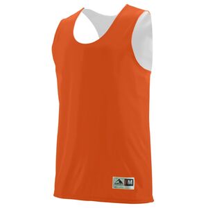 Augusta Sportswear 148 - Musculosa Reversible que absorbe la humedad  Orange/White