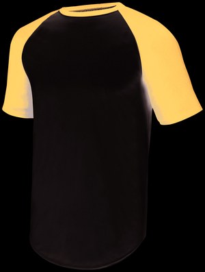 Augusta Sportswear 1509 - Youth Wicking Short Sleeve Baseball Jersey