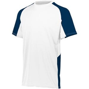 Augusta Sportswear 1517 - Cutter Jersey Blanco / Azul marino
