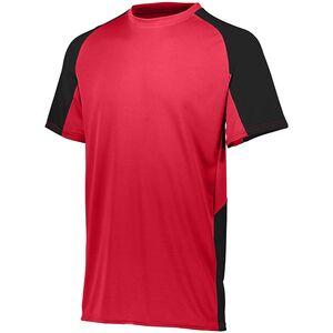 Augusta Sportswear 1517 - Cutter Jersey Rojo / Negro