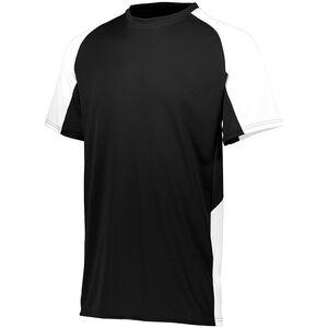 Augusta Sportswear 1517 - Cutter Jersey Negro / Blanco