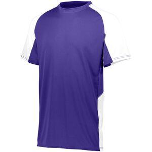 Augusta Sportswear 1517 - Cutter Jersey Purple/White