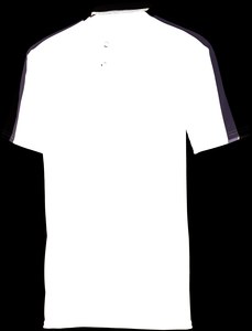 Augusta Sportswear 1557 - Power Plus Jersey 2.0 Black/ White/ Silver Grey