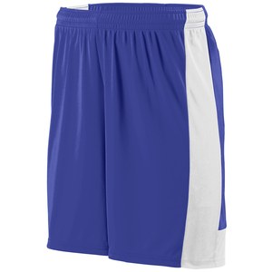 Augusta Sportswear 1605 - Lightning Short Purple/White