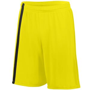 Augusta Sportswear 1623 - Youth Attacking Third Short Power Yellow/ Black
