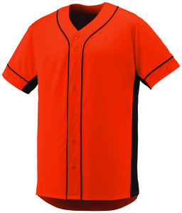 Augusta Sportswear 1660 - Slugger Jersey Orange/Black