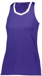 Augusta Sportswear 1679 - Girls Crosse Jersey Purple/White