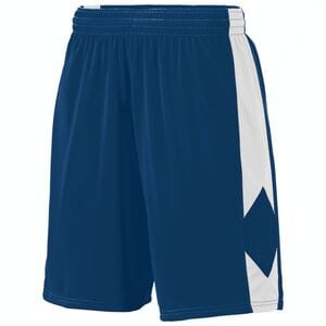 Augusta Sportswear 1715 - Block Out Short Navy/White