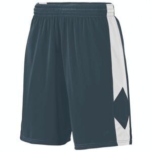 Augusta Sportswear 1715 - Block Out Short Slate/ White