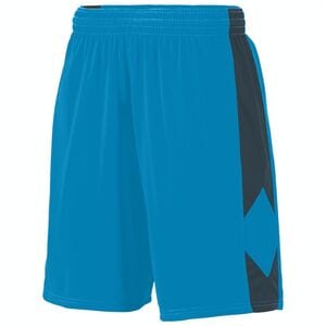 Augusta Sportswear 1715 - Block Out Short Power Blue/ Slate