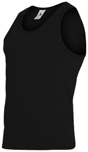 Augusta Sportswear 180 - Poly/Cotton Athletic Tank Negro