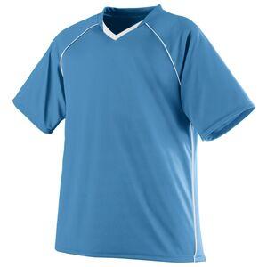 Augusta Sportswear 214 - Striker Jersey Columbia Blue/White