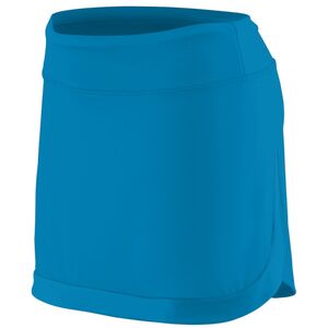 Augusta Sportswear 2410 - Ladies Action Color Block Skort Power Blue/Power Blue