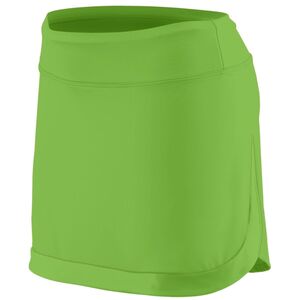 Augusta Sportswear 2410 - Ladies Action Color Block Skort Lime/Lime