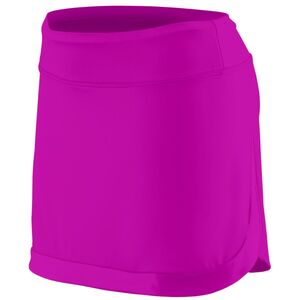 Augusta Sportswear 2410 - Ladies Action Color Block Skort Power Pink/Power Pink