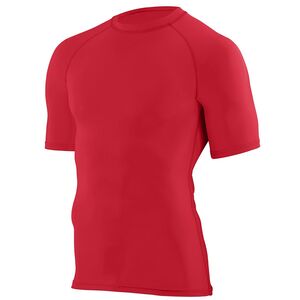 Augusta Sportswear 2600 - Hyperform Compression Short Sleeve Shirt Rojo