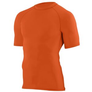 Augusta Sportswear 2601 - Youth Hyperform Compression Short Sleeve Shirt Naranja