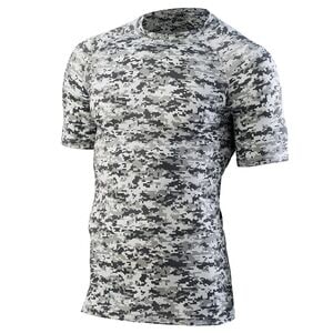 Augusta Sportswear 2601 - Youth Hyperform Compression Short Sleeve Shirt White Digi