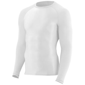 Augusta Sportswear 2605 - Youth Hyperform Compression Long Sleeve Shirt Blanco