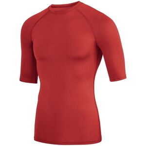 Augusta Sportswear 2606 - Remera de media manga súper ajustada  Rojo