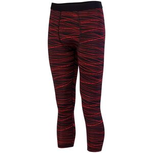 Augusta Sportswear 2618 - Hyperform Compression Calf Length Tight Black/Red Print