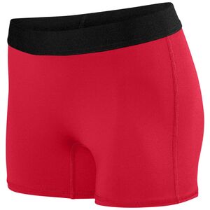Augusta Sportswear 2625 - Ladies Hyperform Fitted Short Rojo