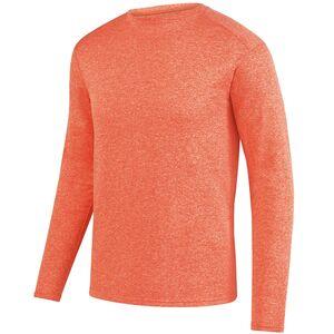 Augusta Sportswear 2807 - Kinergy Long Sleeve Tee Orange Heather