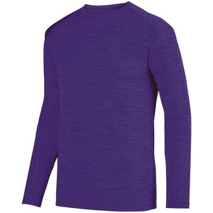 Augusta Sportswear 2903 - Shadow Tonal Heather Long Sleeve Tee Púrpura