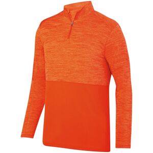 Augusta Sportswear 2908 - Shadow Tonal Heather 1/4 Zip Pullover Naranja