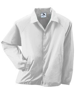 Augusta Sportswear 3100 - Chaqueta de entrenador de nylon / forrada Blanco