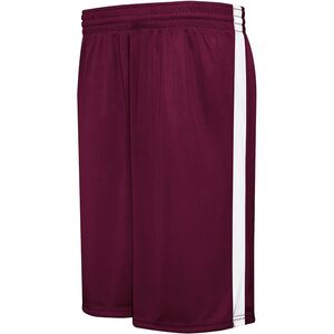 HighFive 335870 - Competition Reversible Short  Maroon/White