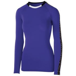 HighFive 342202 - Remera jersey de manga larga Spectrum para mujer Purple/Black/White