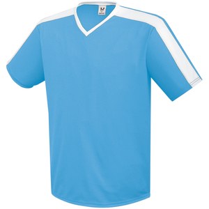 HighFive 322731 - Youth Genesis Soccer Jersey Columbia Blue/White