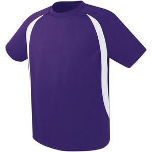 HighFive 322780 - Liberty  Soccer Jersey Purple/White