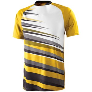 HighFive 322911 - Youth Galactic Jersey Athletic Gold/Black/White