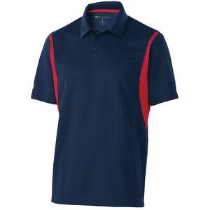 Holloway 222547 - Integrate Polo NAVY / SCARLET