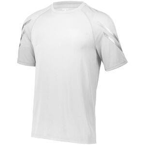 Holloway 222606 - Youth Flux Shirt Short Sleeve Blanco