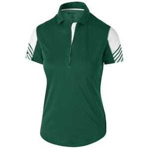 Holloway 222748 - Ladies Arc Polo Forest/White
