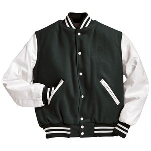 Holloway 224683 - Varsity Tall Jacket Myrtle/White