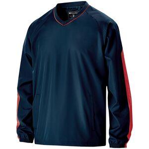 Holloway 229019 - Bionic Windshirt NAVY / SCARLET