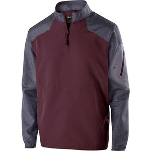 Holloway 229155 - Raider Pullover Carbon Print/ Maroon