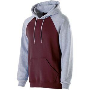 Holloway 229179 - Holloway 229179 -Buzo con capucha Maroon/Athletic Heather