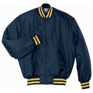 Holloway 229240 - Youth Heritage Jacket Navy/Light Gold/White
